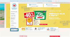 Desktop Screenshot of magasins-u.com